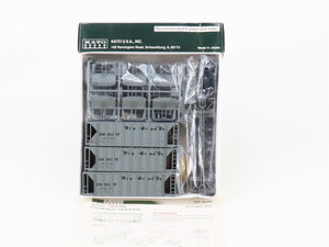 HO Scale KATO Kit 38-0110 D&RGW Rio Grande 2-Bay Covered Hopper 3-Pack