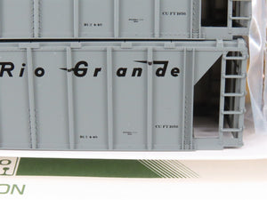 HO Scale KATO Kit 38-0110 D&RGW Rio Grande 2-Bay Covered Hopper 3-Pack
