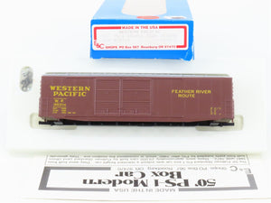 HO Scale E&C Shops Kit 0304-2 WP Western Pacific 50' Double Door Box Car #35314