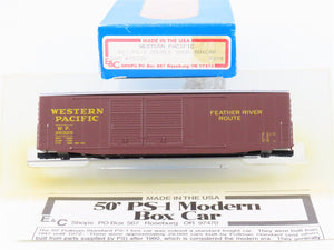 HO Scale E&C Shops Kit 0304 WP Western Pacific 50' Double Door Box Car #35325