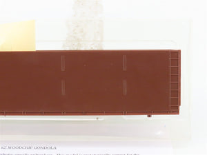 HO Scale E&C Shops Kit 0105 Undecorated 62' Woodchip Smooth Side Hopper