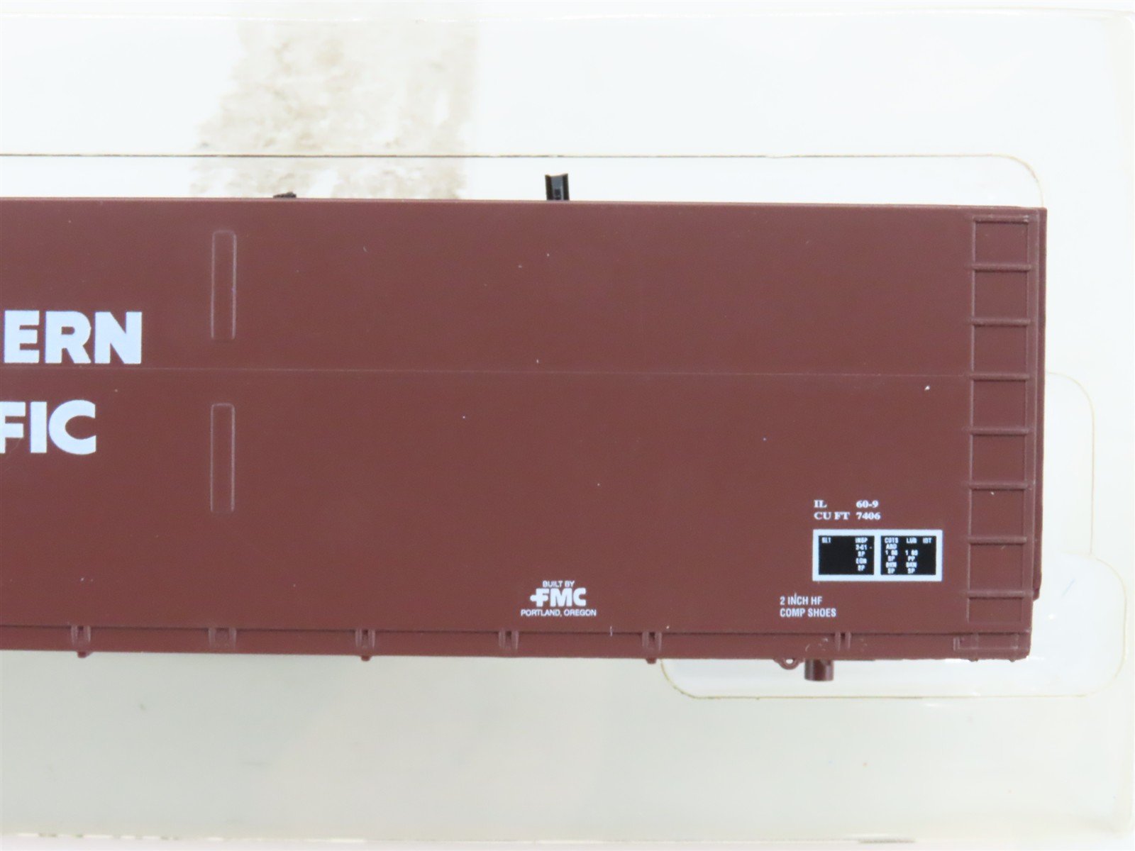 HO Scale E&C Shops Kit 0101 SP Southern Pacific 62' Woodchip Hopper #355296