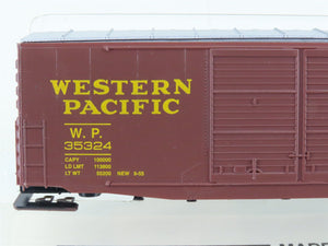 HO Scale E&C Shops Kit 0304 WP Western Pacific 50' Double Door Box Car #35324