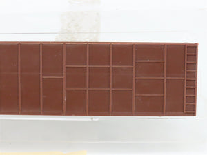 HO Scale E&C Shops Kit 0120 Undecorated 62' Woodchip Ribbed Side Hopper