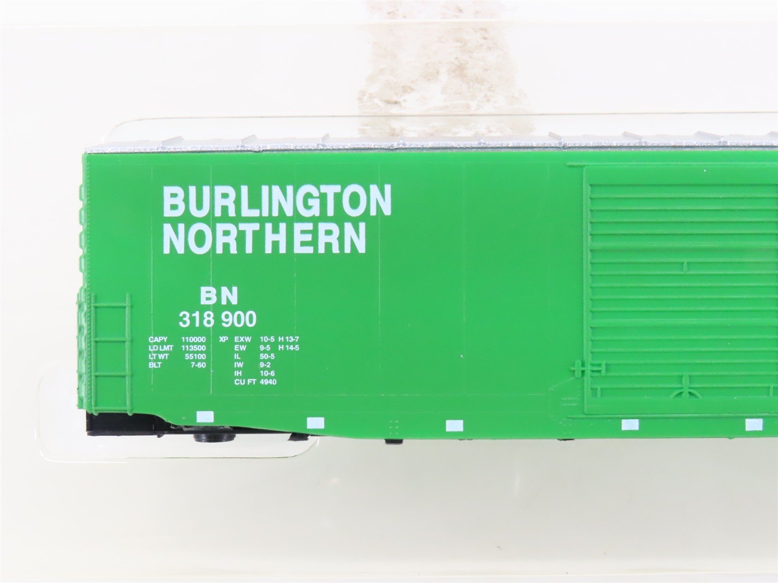 HO E&C Shops Kit 0210 BN Burlington Northern 50' Single Door Box Car #318900