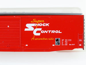 HO Scale E&C Shops Kit 1603-2 ATSF Santa Fe 50' Single Door Box Car #15717