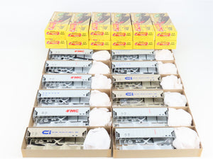 HO Roundhouse Kit 809 NAHX/COOK/XTRA/PROCOR 50' Covered 3-Bay Hoppers 12-Pack