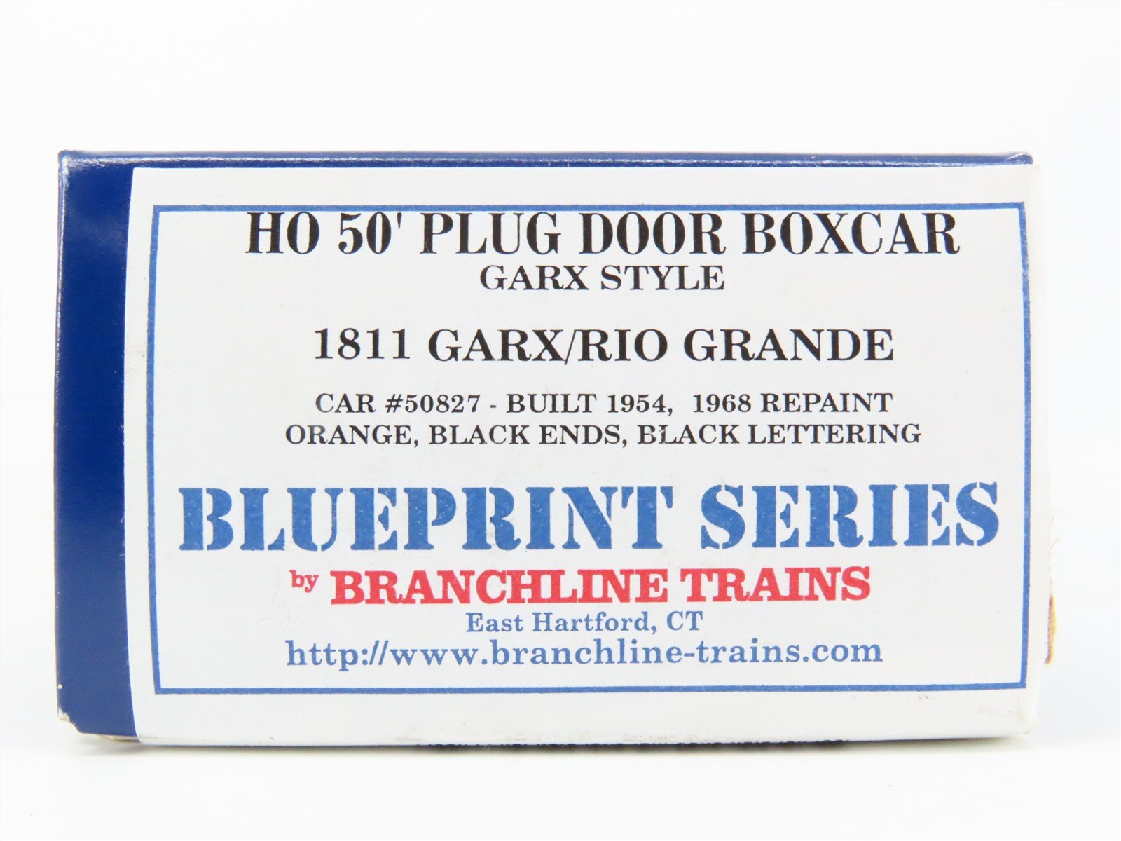 HO Scale Branchline Blueprint Series Kit 1811 GARX The Katy 50' Box Car #50827