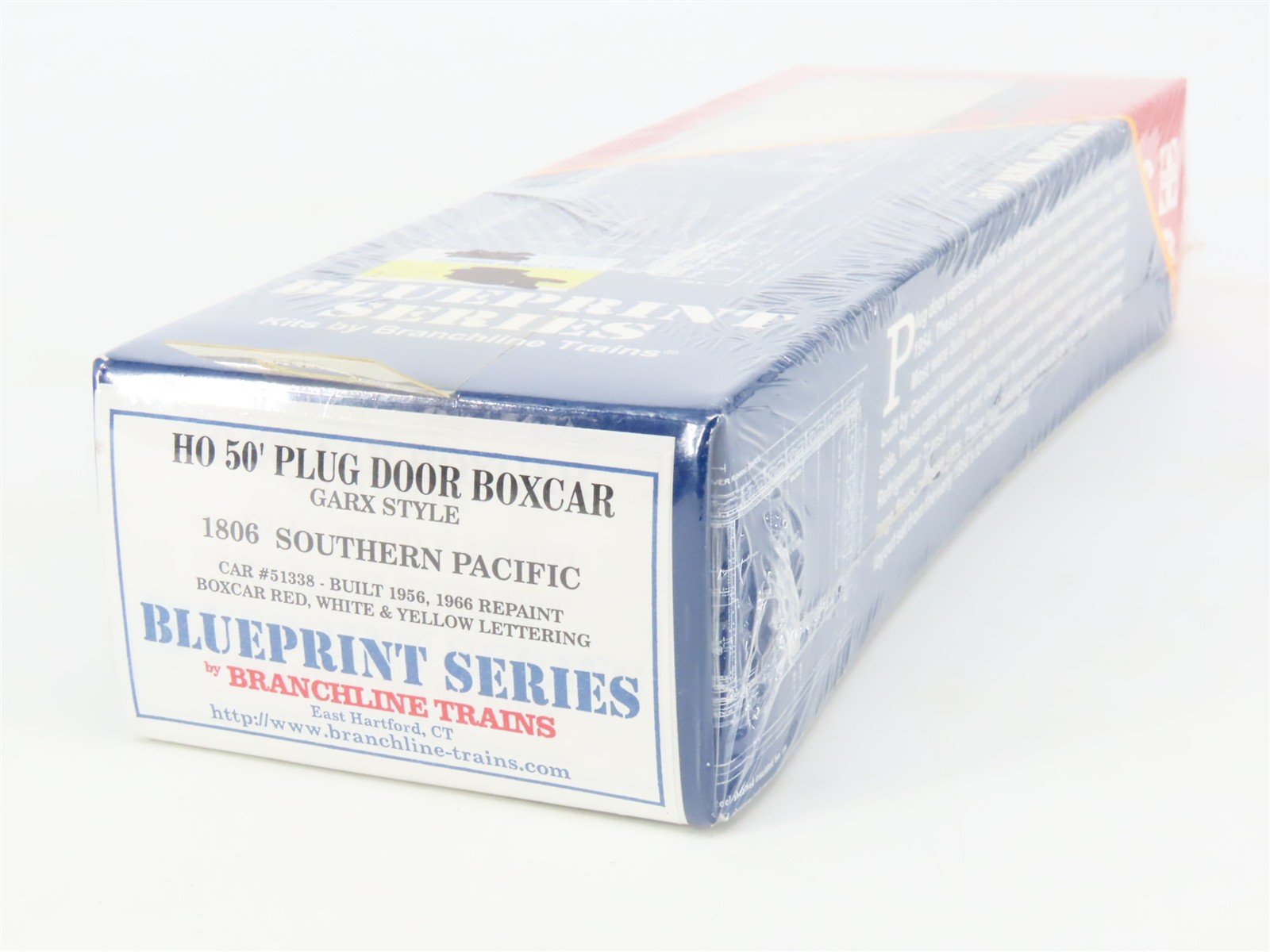 HO Branchline Blueprint Series Kit 1806 GARX Southern Pacific 50' Box Car #51338
