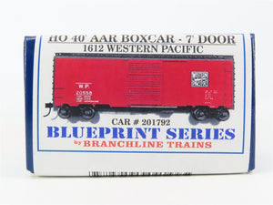 HO Scale Branchline Blueprint Series Kit 1612 WP Western Pacific Box Car #201792