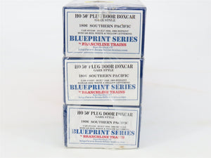 HO Branchline Blueprint Series Kit 1806 GARX Southern Pacific 50' Box Car 3-Pack