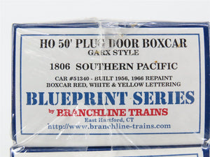 HO Branchline Blueprint Series Kit 1806 GARX Southern Pacific 50' Box Car 3-Pack