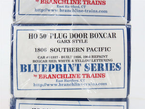 HO Branchline Blueprint Series Kit 1806 GARX Southern Pacific 50' Box Car 3-Pack