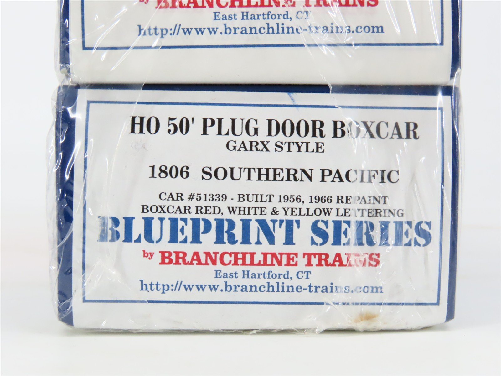 HO Branchline Blueprint Series Kit 1806 GARX Southern Pacific 50' Box Car 3-Pack
