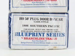 HO Branchline Blueprint Series Kit 1806 GARX Southern Pacific 50' Box Car 3-Pack