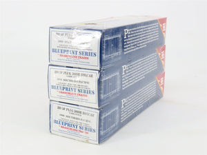 HO Branchline Blueprint Series Kit 1806 GARX Southern Pacific 50' Box Car 3-Pack