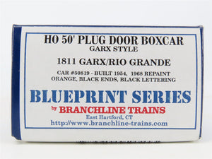 HO Scale Branchline Blueprint Series Kit 1811 GARX The Katy 50' Box Car #50819