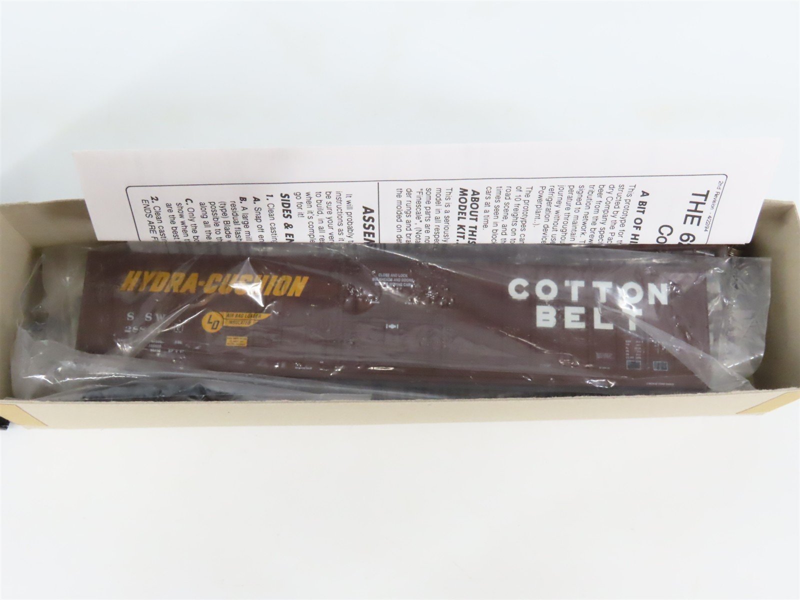 HO Scale Eel River Models Kit ERM-2502 SSW Cotton Belt 62' 10