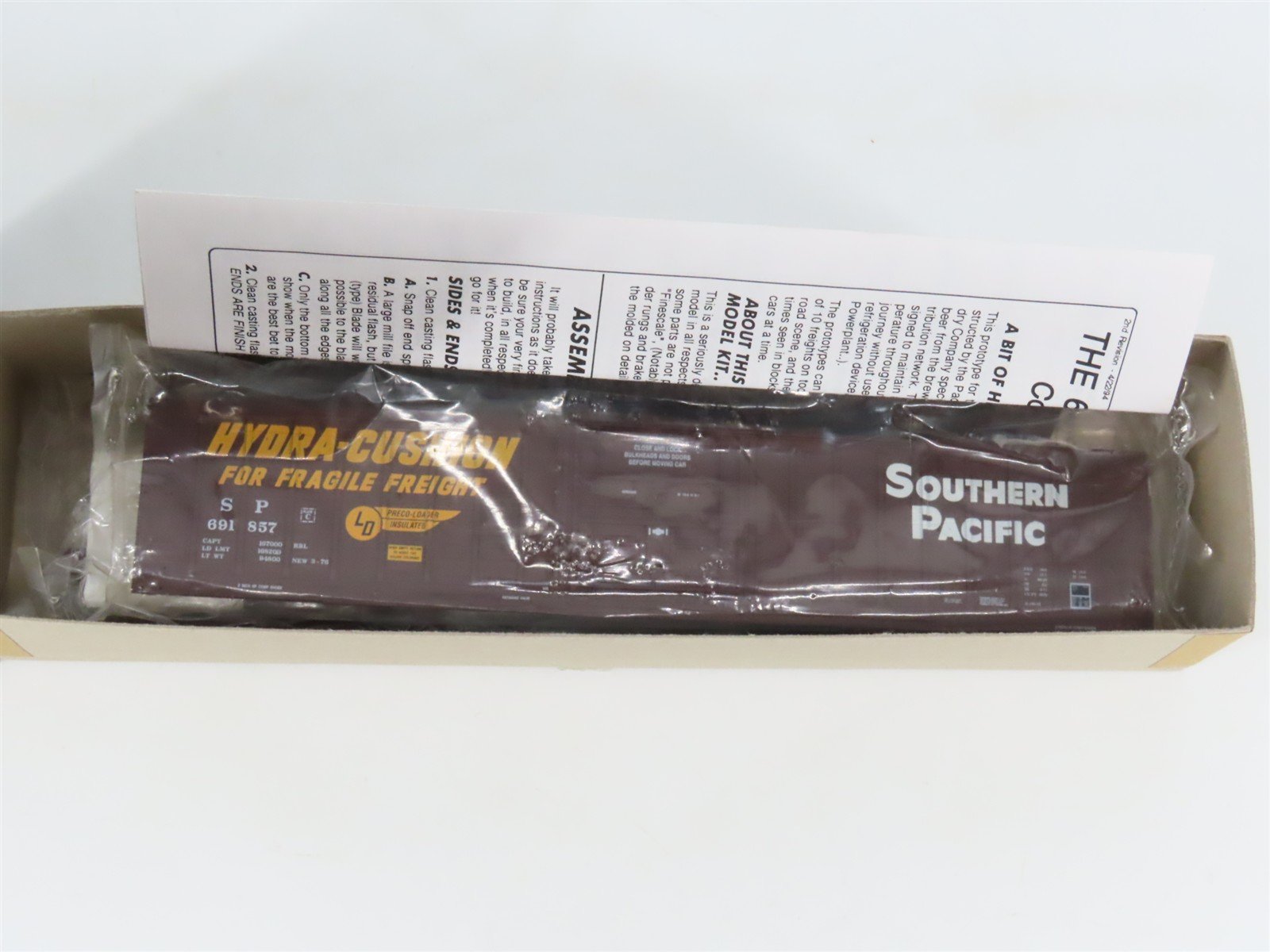 HO Eel River Models Kit ERM-2400 SP Southern Pacific 62' 10