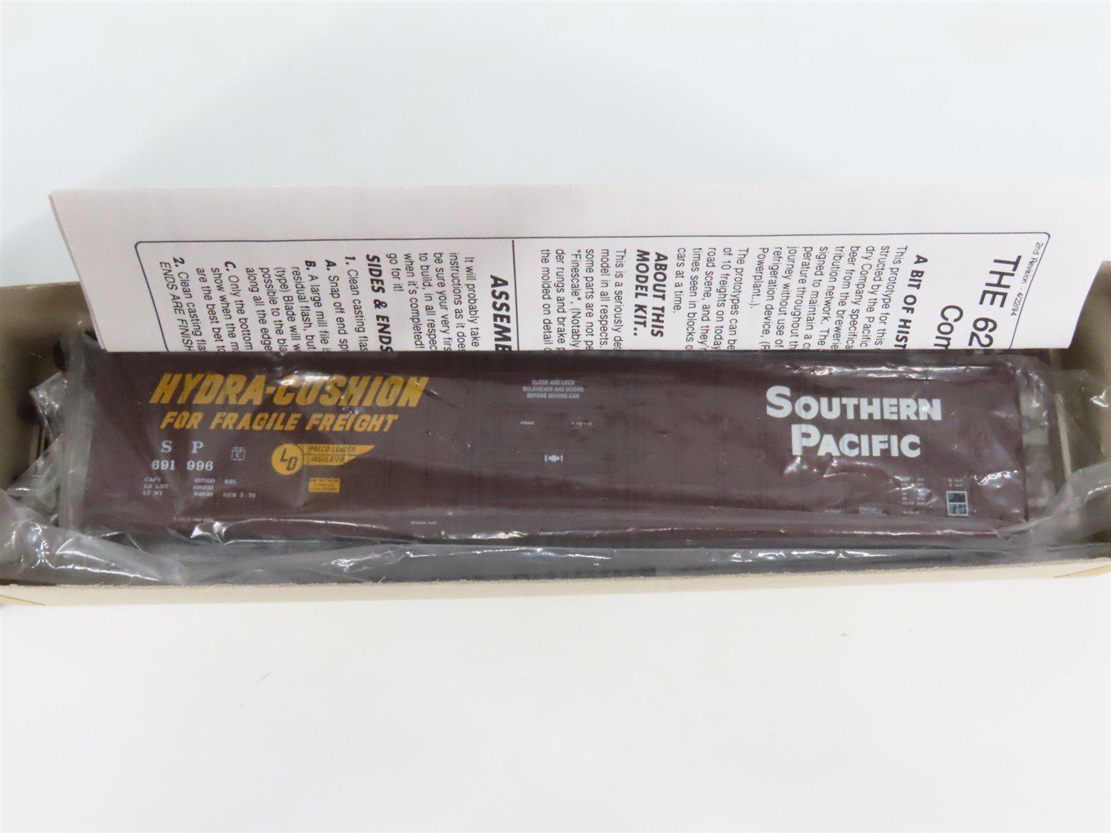 HO Eel River Models Kit ERM-2402 SP Southern Pacific 62' 10
