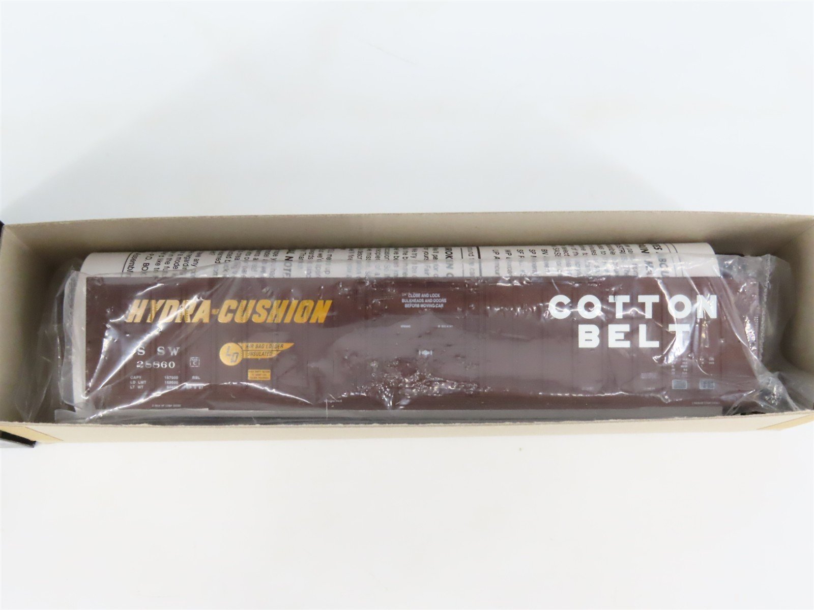 HO Scale Eel River Models Kit ERM-2504 SSW Cotton Belt 62' 10
