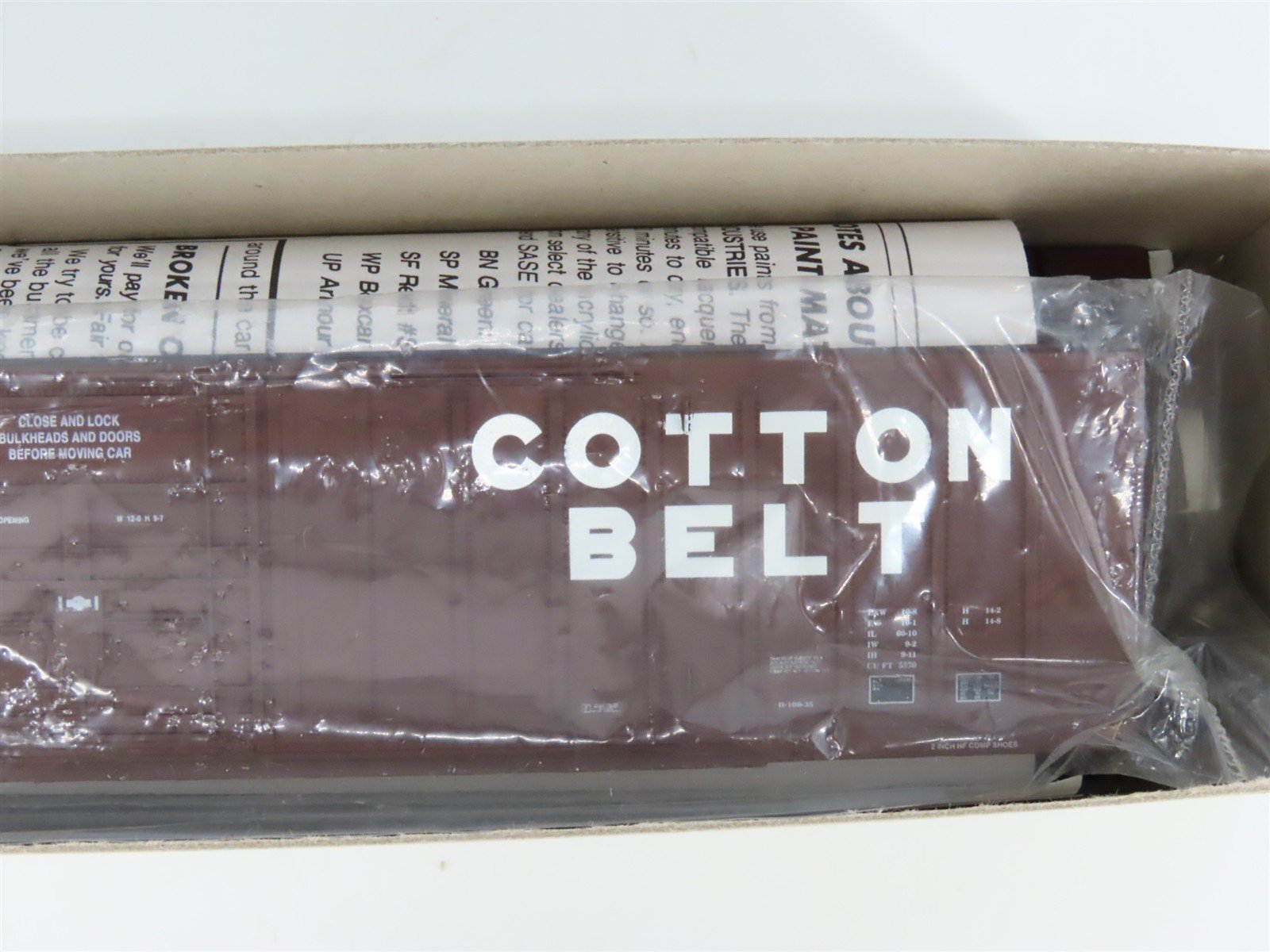 HO Scale Eel River Models Kit ERM-2504 SSW Cotton Belt 62' 10