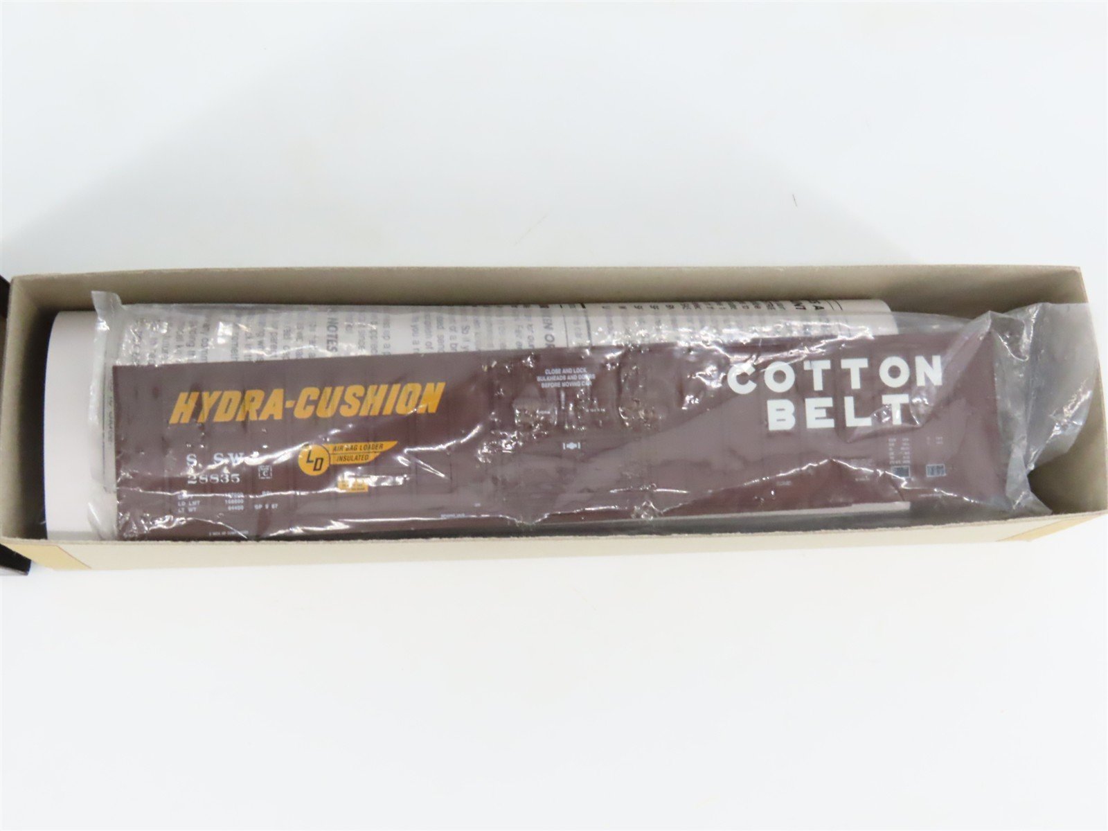 HO Scale Eel River Models Kit ERM-2505 SSW Cotton Belt 62' 10