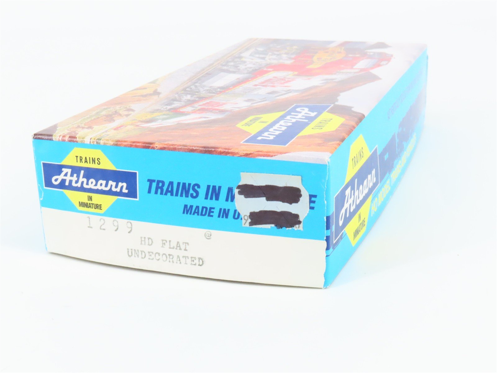 HO Scale Athearn Kit 1299 Undecorated Heavy Duty Flat Car
