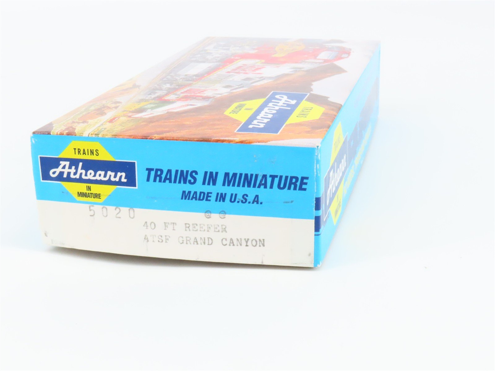 HO Scale Athearn Kit 5020 SFRD Santa Fe Grand Canyon 40' Reefer #36086
