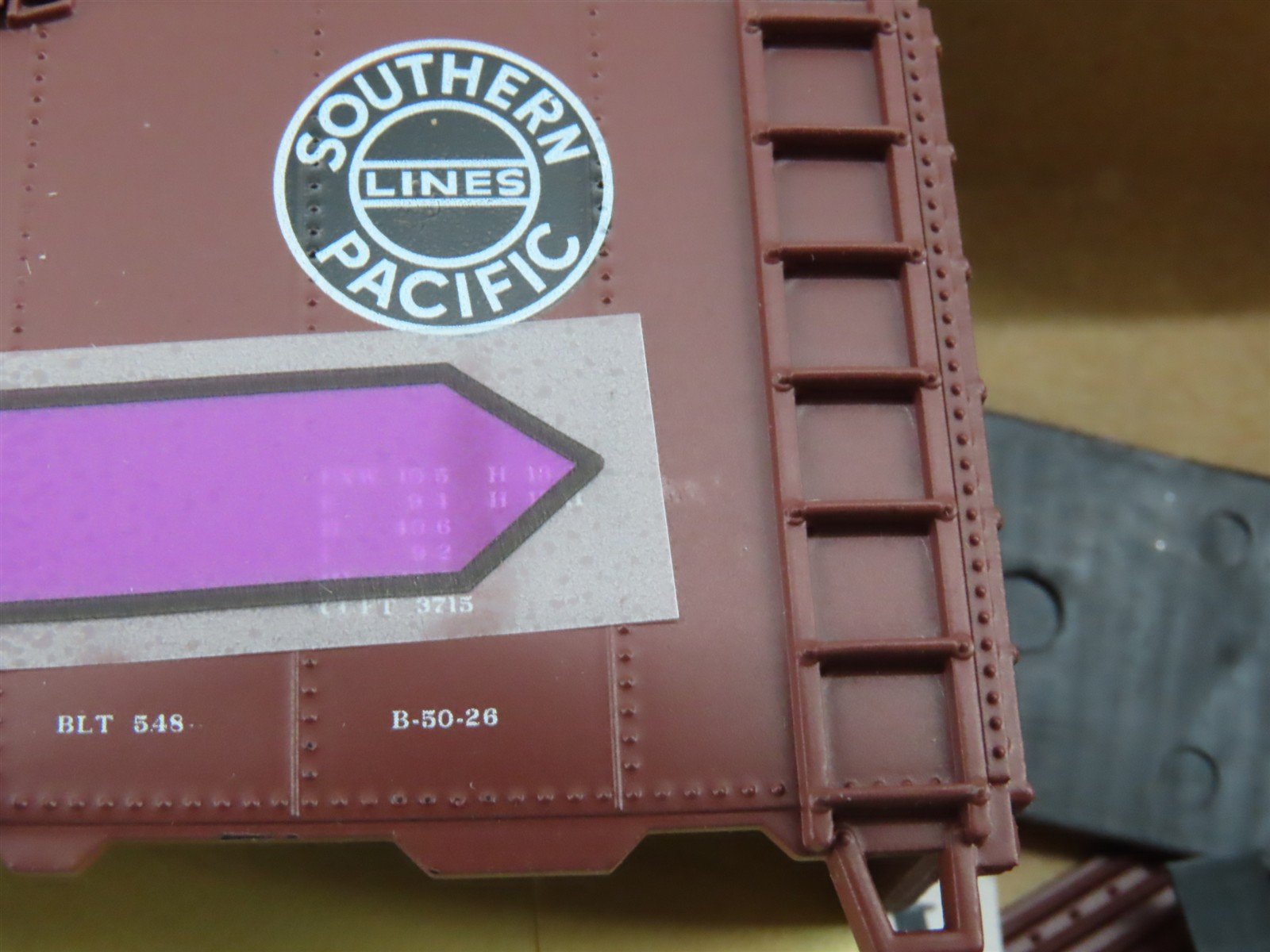 HO Scale Athearn Kit 5011 SP Southern Pacific 40' Single Door Box Car #60574