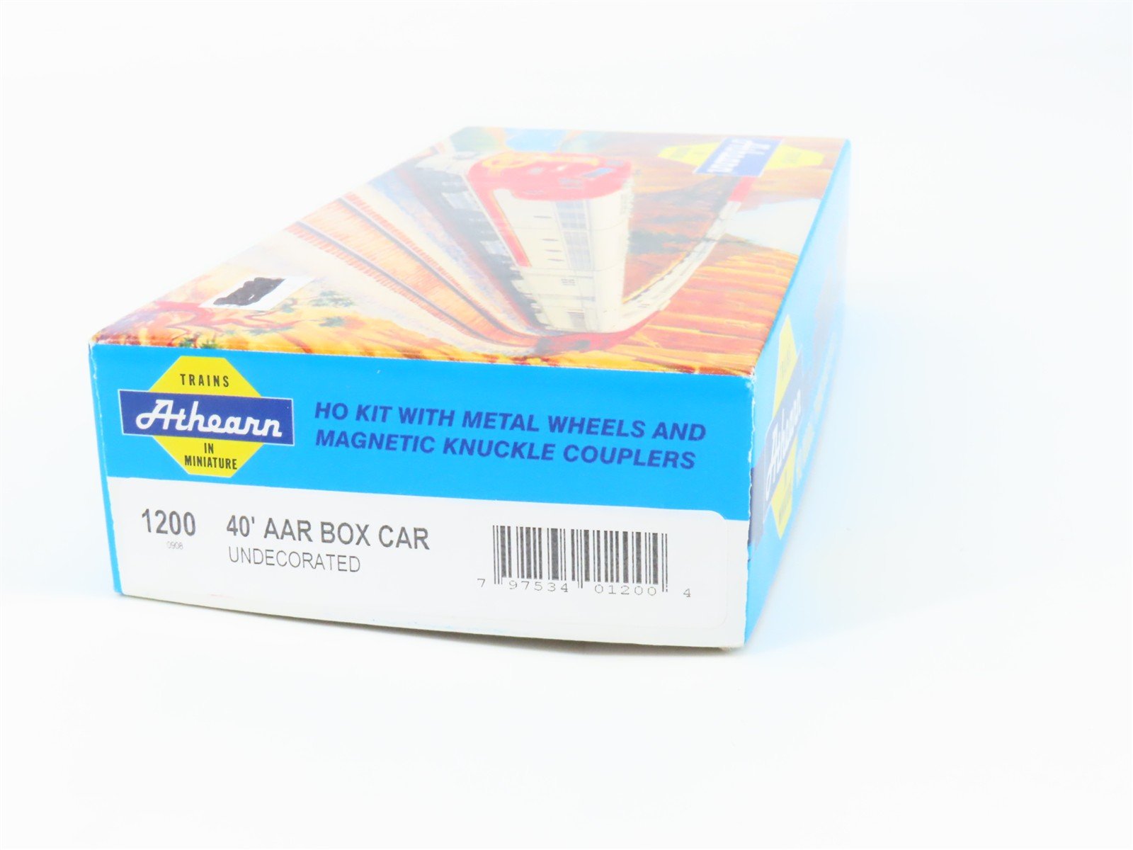 HO Scale Athearn Kit 1200 Undecorated 40' Single Door Box Car