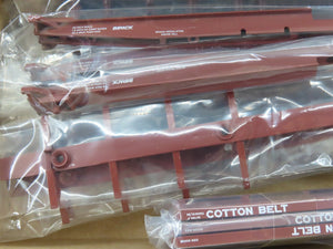 HO Athearn Kit 5562 SSW Cotton Belt Impack Articulated Piggyback Cars 3-Pack