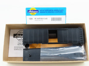 HO Scale Athearn Kit 1200 Undecorated 40' Single Door Box Car
