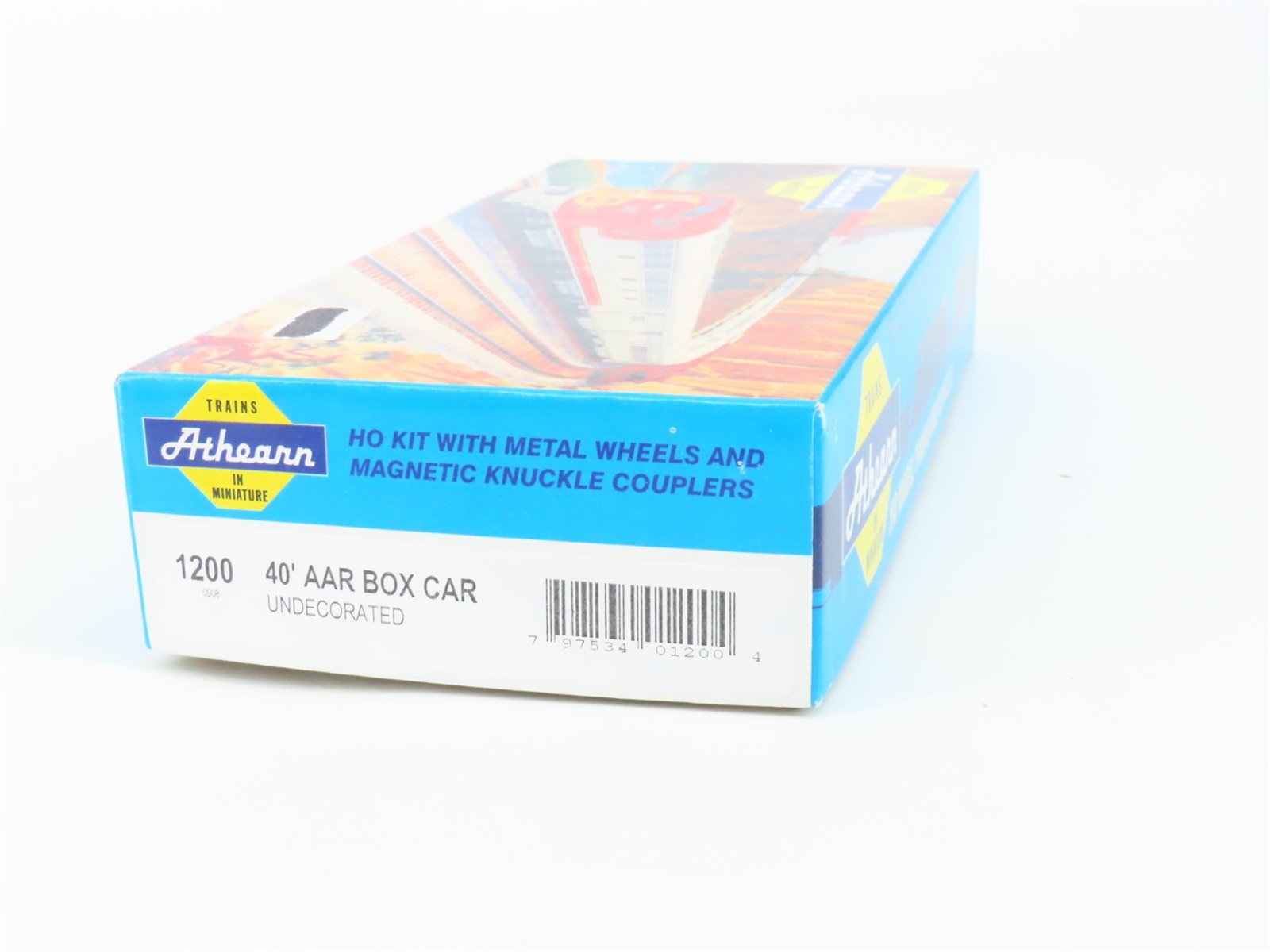 HO Scale Athearn Kit 1200 Undecorated 40' Single Door Box Car