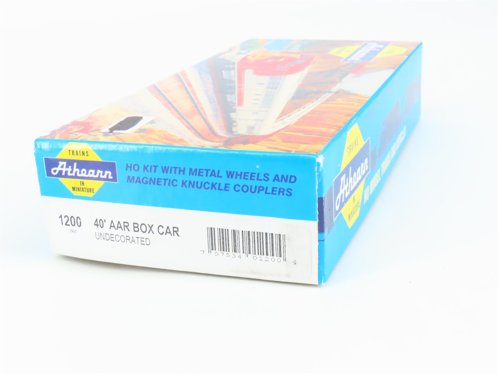HO Scale Athearn Kit 1200 Undecorated 40' Single Door Box Car
