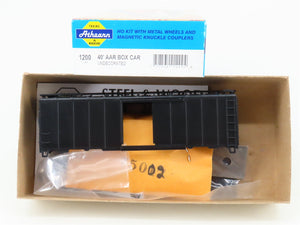 HO Scale Athearn Kit 1200 Undecorated 40' Single Door Box Car