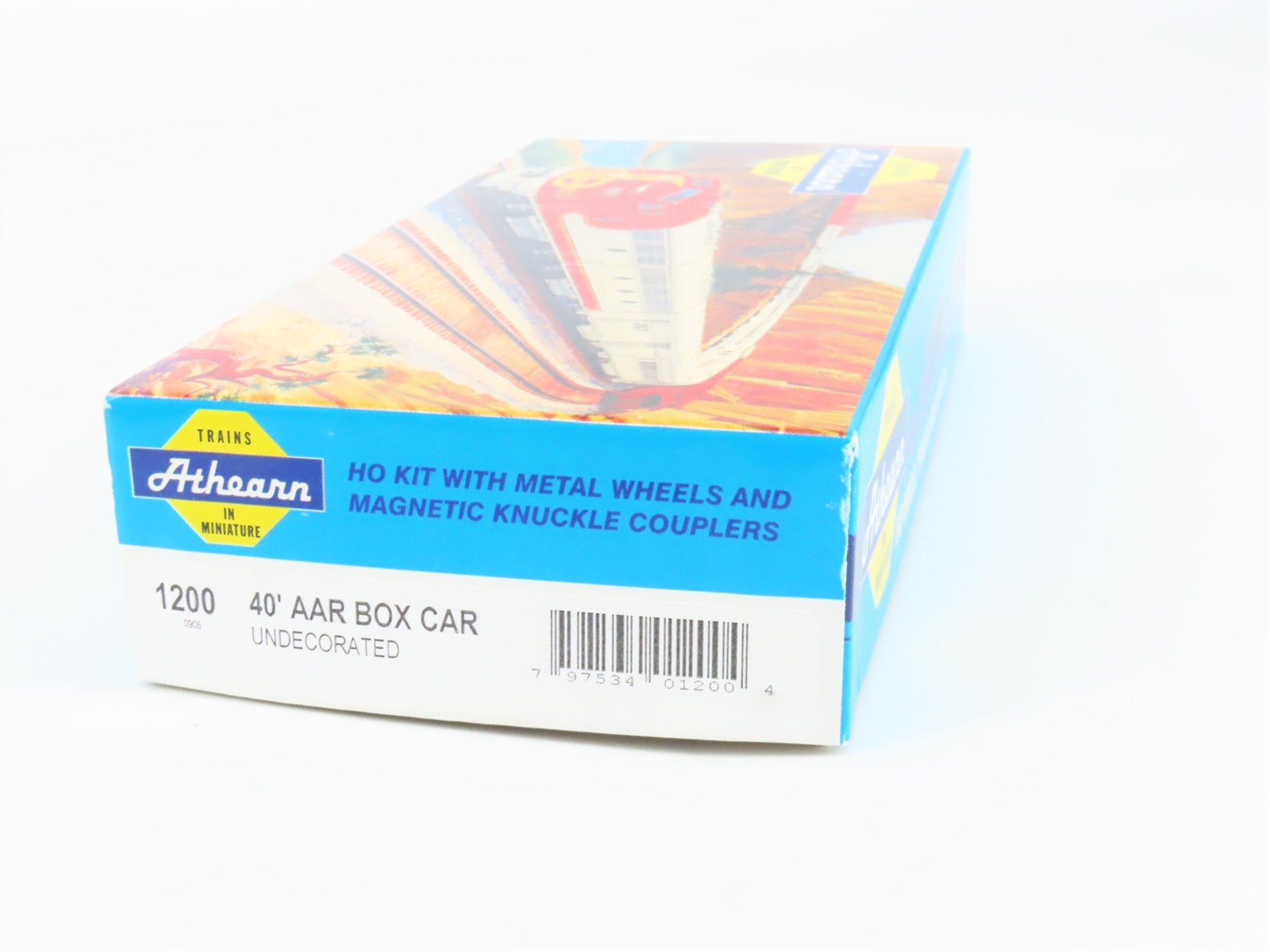 HO Scale Athearn Kit 1200 Undecorated 40' Single Door Box Car