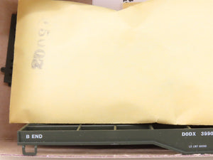 HO Scale Athearn Kit 1295 DODX Department of Defense Heavy Duty Flat Car #39900
