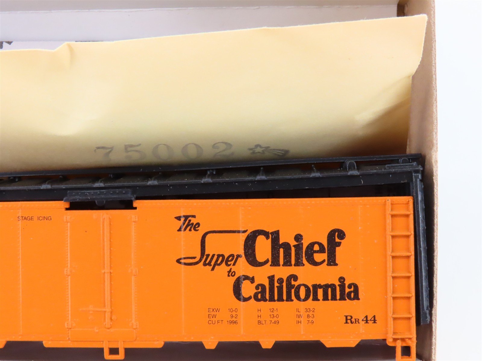 HO Scale Athearn Kit 5023 SFRD Santa Fe Railroad Super Chief 40' Reefer #36101