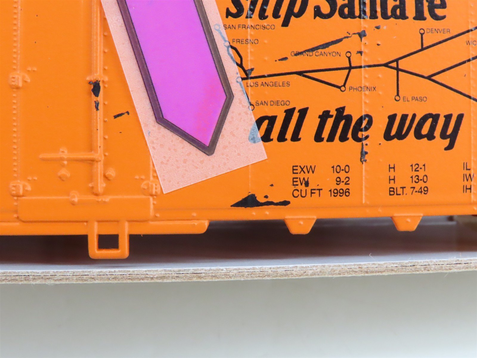HO Scale Athearn Kit 5022 SFRD Santa Fe Railroad Chief 40' Reefer #36128