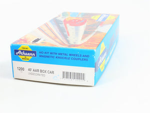 HO Scale Athearn Kit 1200 Undecorated 40' Single Door Box Car