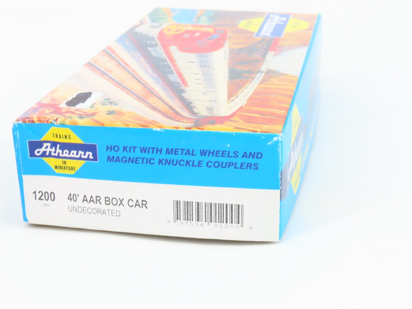 HO Scale Athearn Kit 1200 Undecorated 40' Single Door Box Car