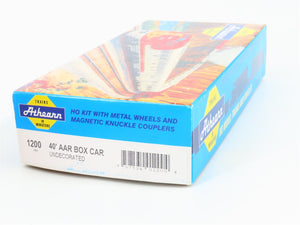 HO Scale Athearn Kit 1200 Undecorated 40' Single Door Box Car