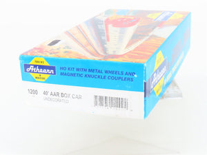 HO Scale Athearn Kit 1200 Undecorated 40' Single Door Box Car