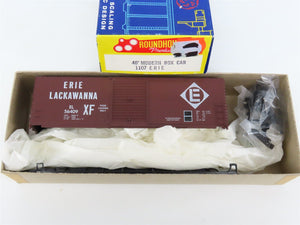 HO Scale Roundhouse Kit 1107 EL Erie Lackawanna 40' Single Door Box Car #56409