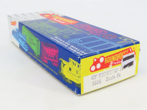 HO Scale Roundhouse Kit 1086 ATSF Santa Fe 40' Single Door Box Car #166293