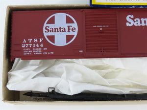 HO Scale Roundhouse Kit 1106 ATSF Santa Fe 40' Single Door Box Car #277144
