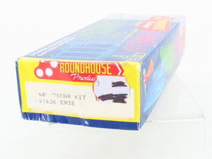 HO Roundhouse Kit 1036 ERIE Railroad 40' Single Door Box Car #90501 - Sealed