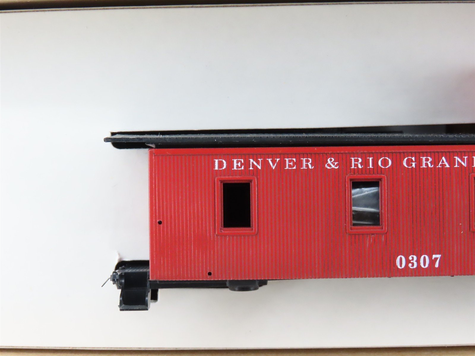 HO Scale Roundhouse Kit 3441 D&RGW Rio Grande Railroad Old Timer Caboose #0307
