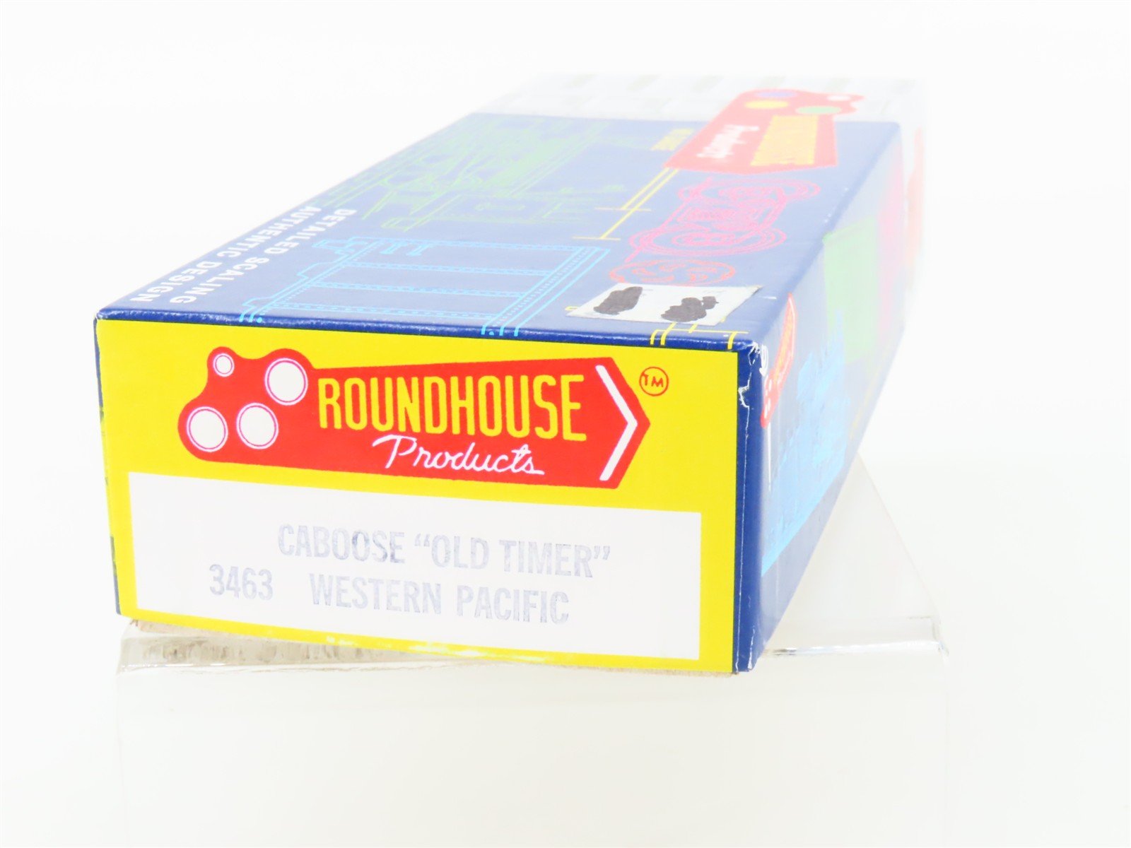 HO Scale Roundhouse Kit 3463 WP Western Pacific Railroad Old Timer Caboose #6437